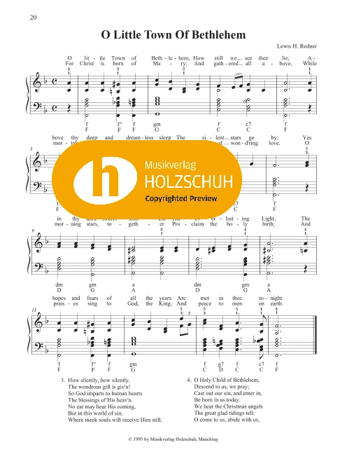 O Little Town Of Bethlehem